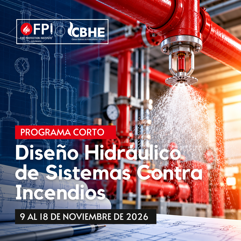 Programa en línea: Diseño hidráulico para sistemas contra incendios